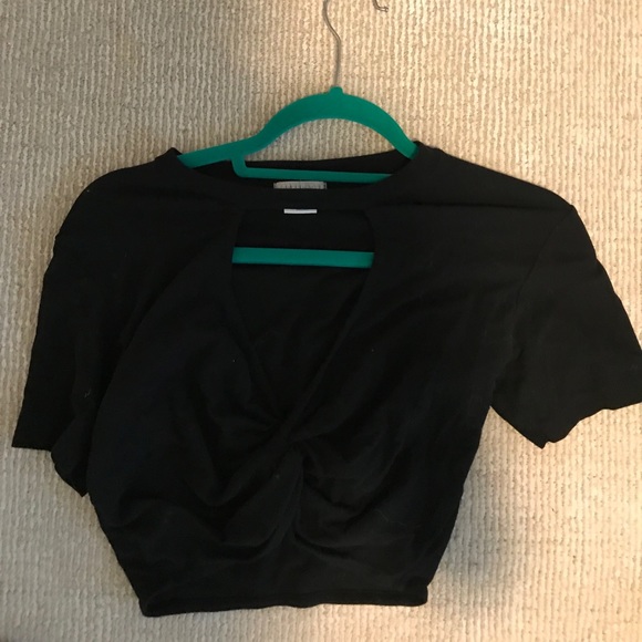 Urban Outfitters black crop top - Picture 2 of 3